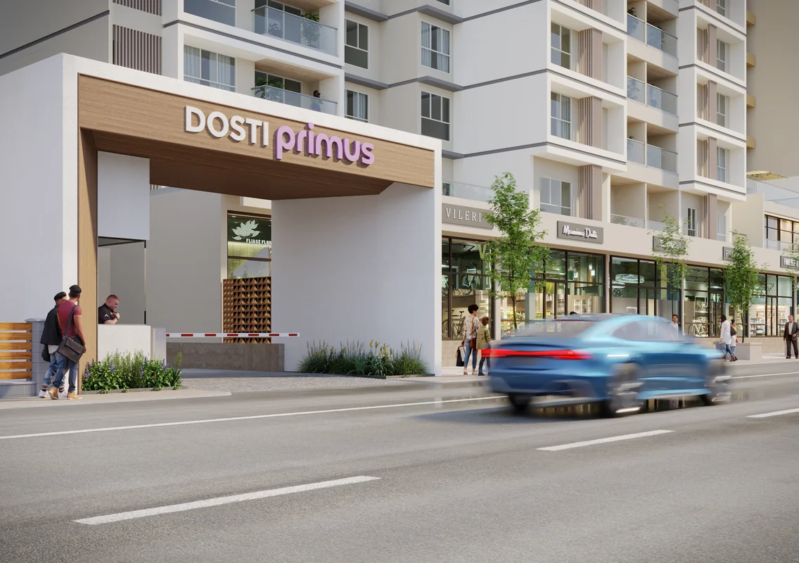 Dosti Primus Main Entrance Gate